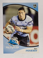 NRL 2009 Daily Telegraph | #128 | Ben Pomeroy | Cronulla Sutherland Sharks