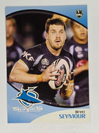 NRL 2009 Daily Telegraph | #130 | Brett Seymour | Cronulla Sutherland Sharks