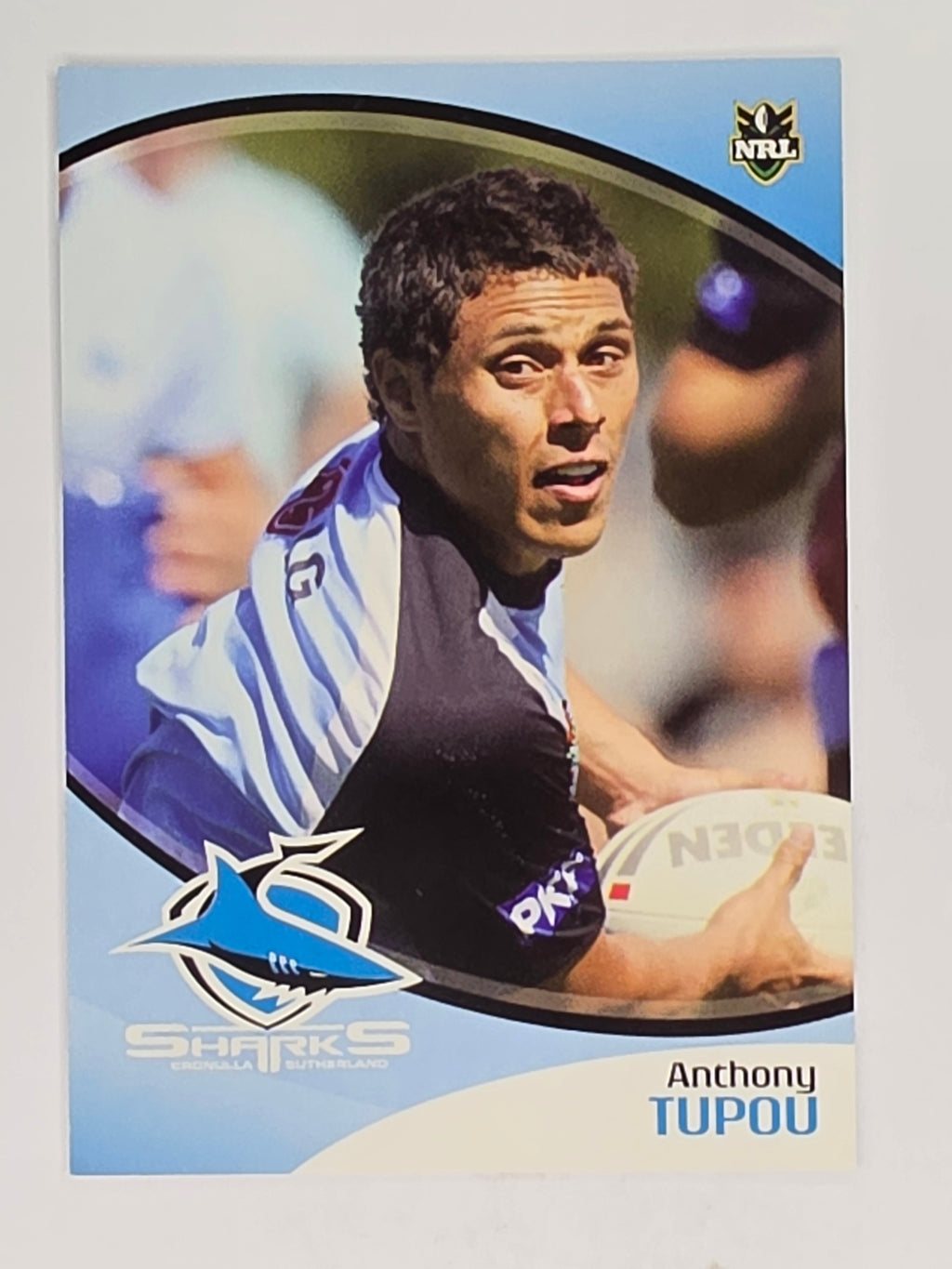 NRL 2009 Daily Telegraph | #132 | Anthony Tupou | Cronulla Sutherland Sharks