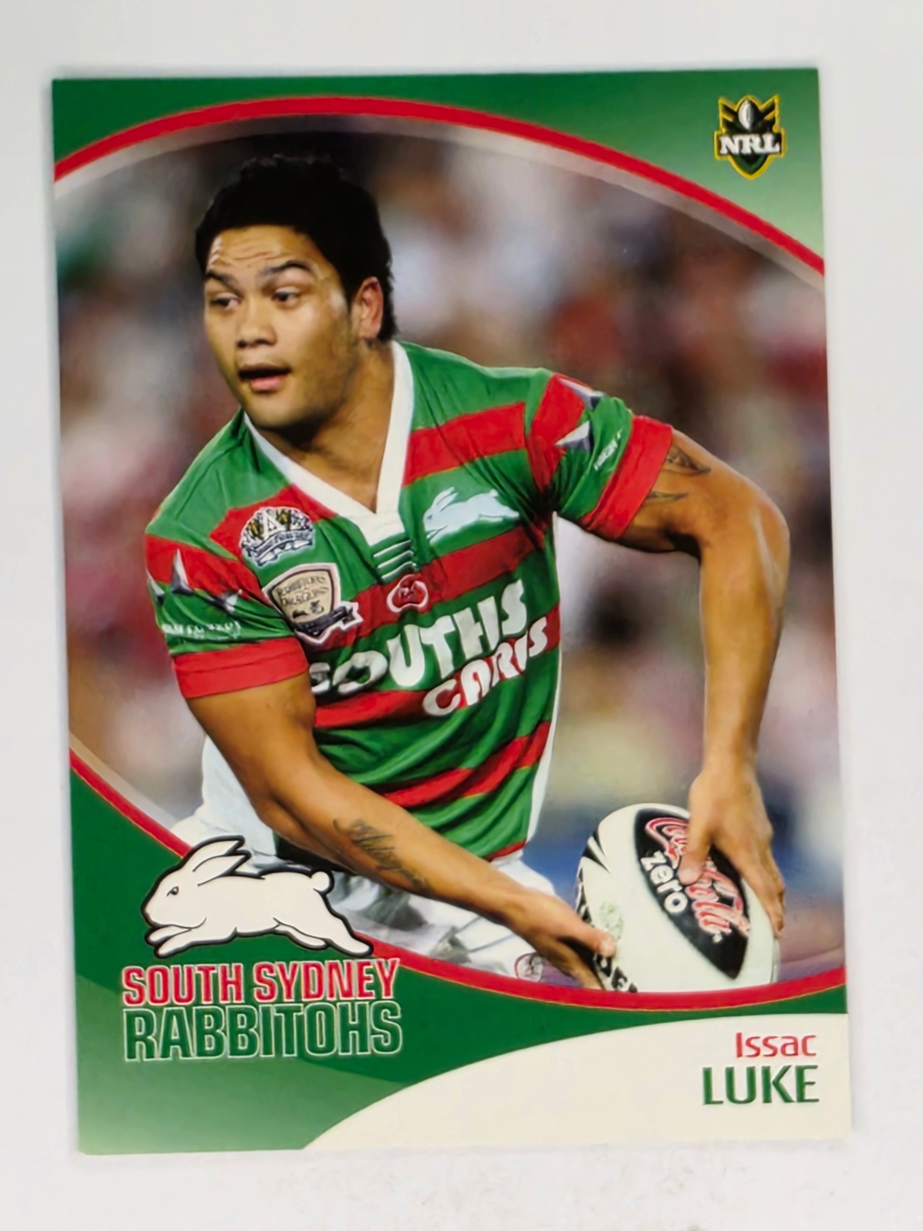 NRL 2009 Daily Telegraph | #136 | Issac Luke | South Sydney Rabbitohs