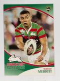 NRL 2009 Daily Telegraph | #137 | Nathan Merritt | South Sydney Rabbitohs