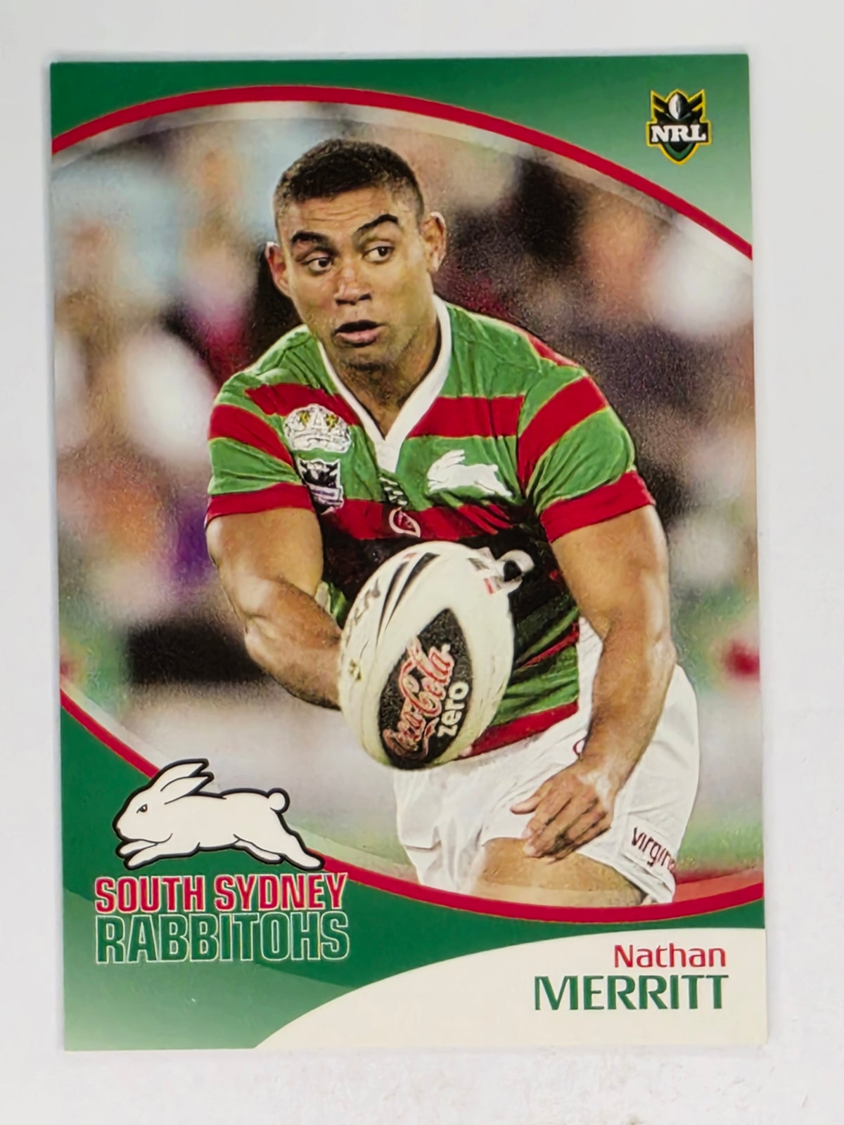 NRL 2009 Daily Telegraph | #137 | Nathan Merritt | South Sydney Rabbitohs