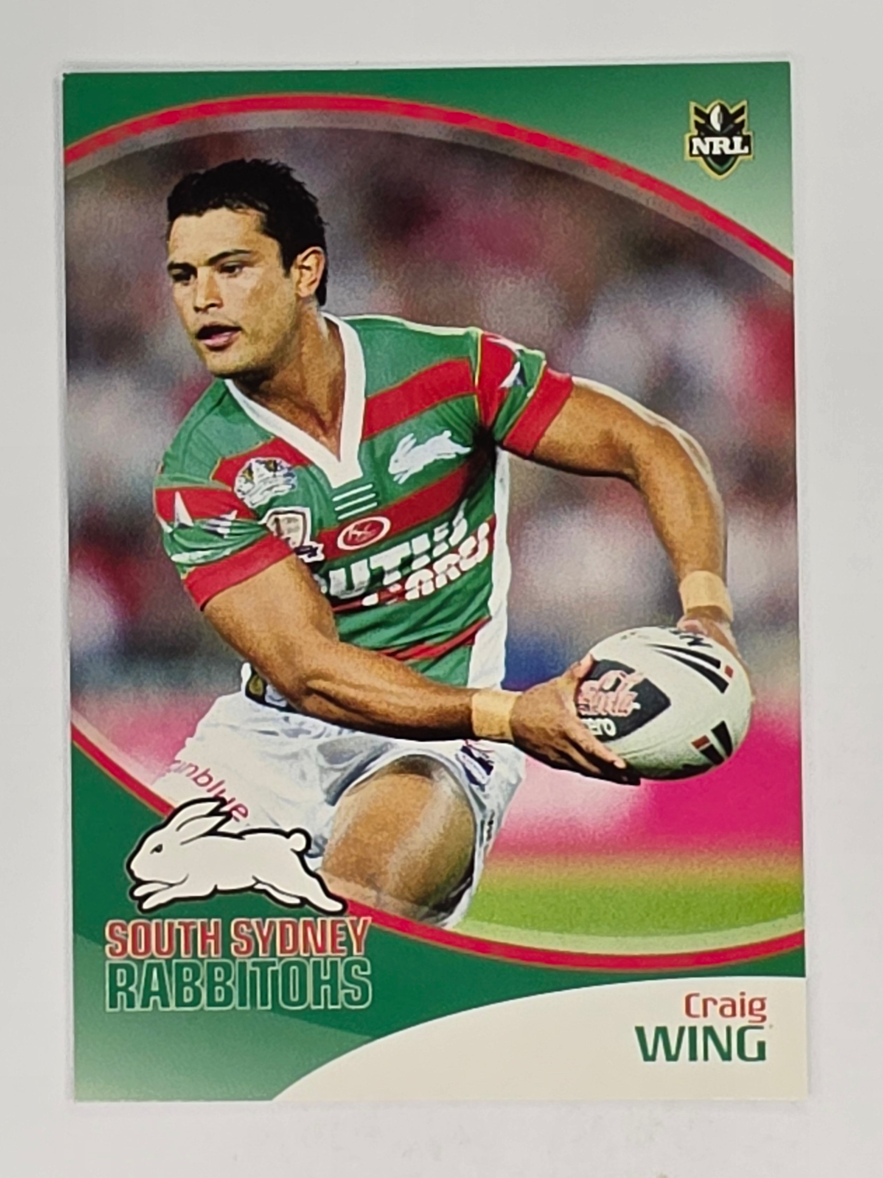 NRL 2009 Daily Telegraph | #144 | Craig Wing | South Sydney Rabbitohs
