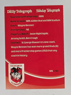 NRL 2009 Daily Telegraph | #145 | Logo | St George Illawarra Dragons