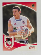 NRL 2009 Daily Telegraph | #146 | Darius Boyd | St George Illawarra Dragons