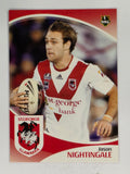 NRL 2009 Daily Telegraph | #151 | Jason Nightingale | St George Illawarra Dragons