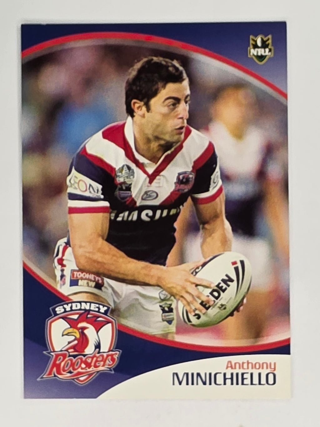 NRL 2009 Daily Telegraph | #162 | Anthony Minichiello | Sydney Roosters