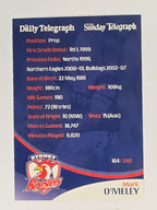 NRL 2009 Daily Telegraph | #164 | Mark O'Meley | Sydney Roosters