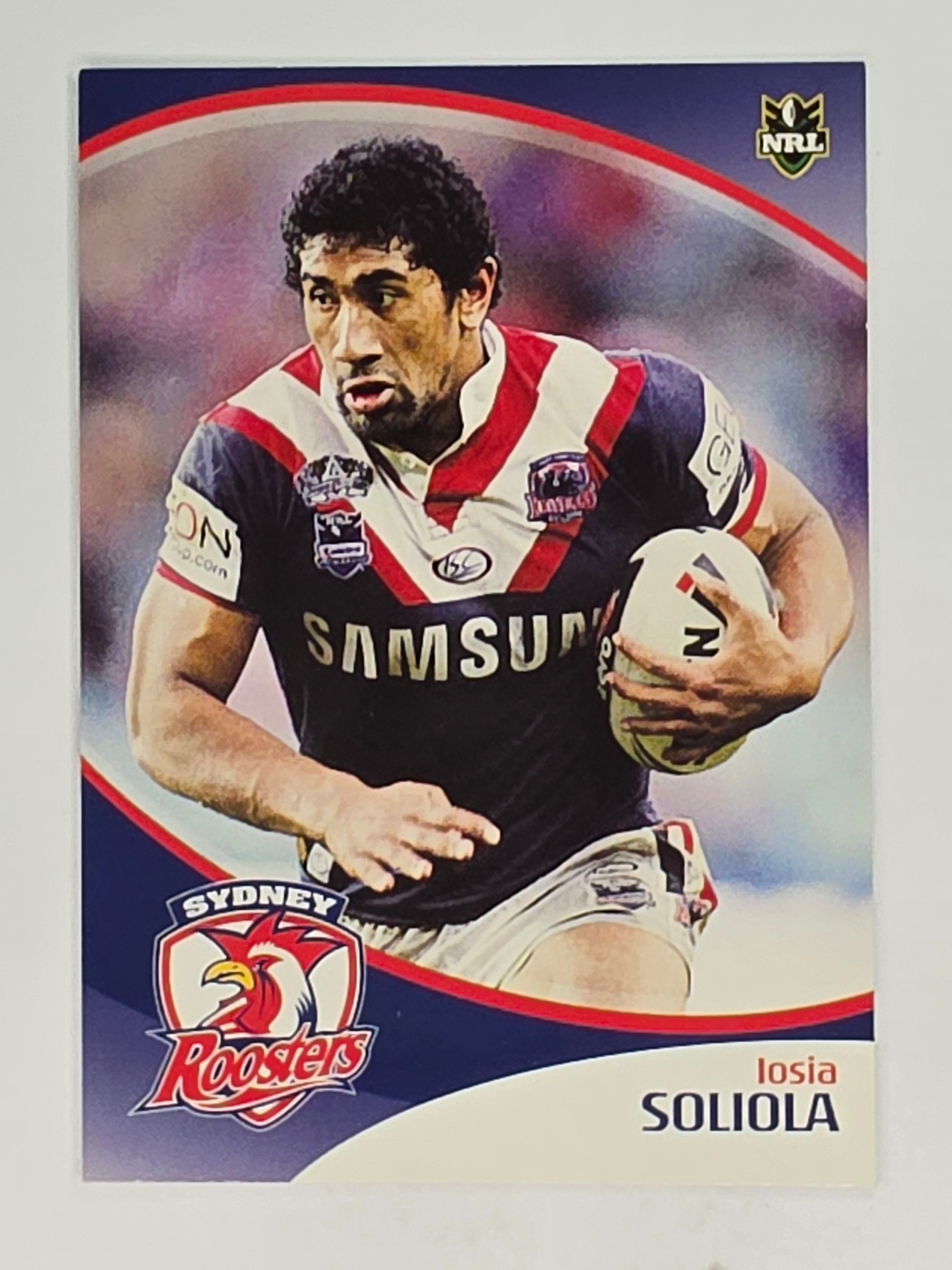 NRL 2009 Daily Telegraph | #168 | Iosia Soliola | Sydney Roosters