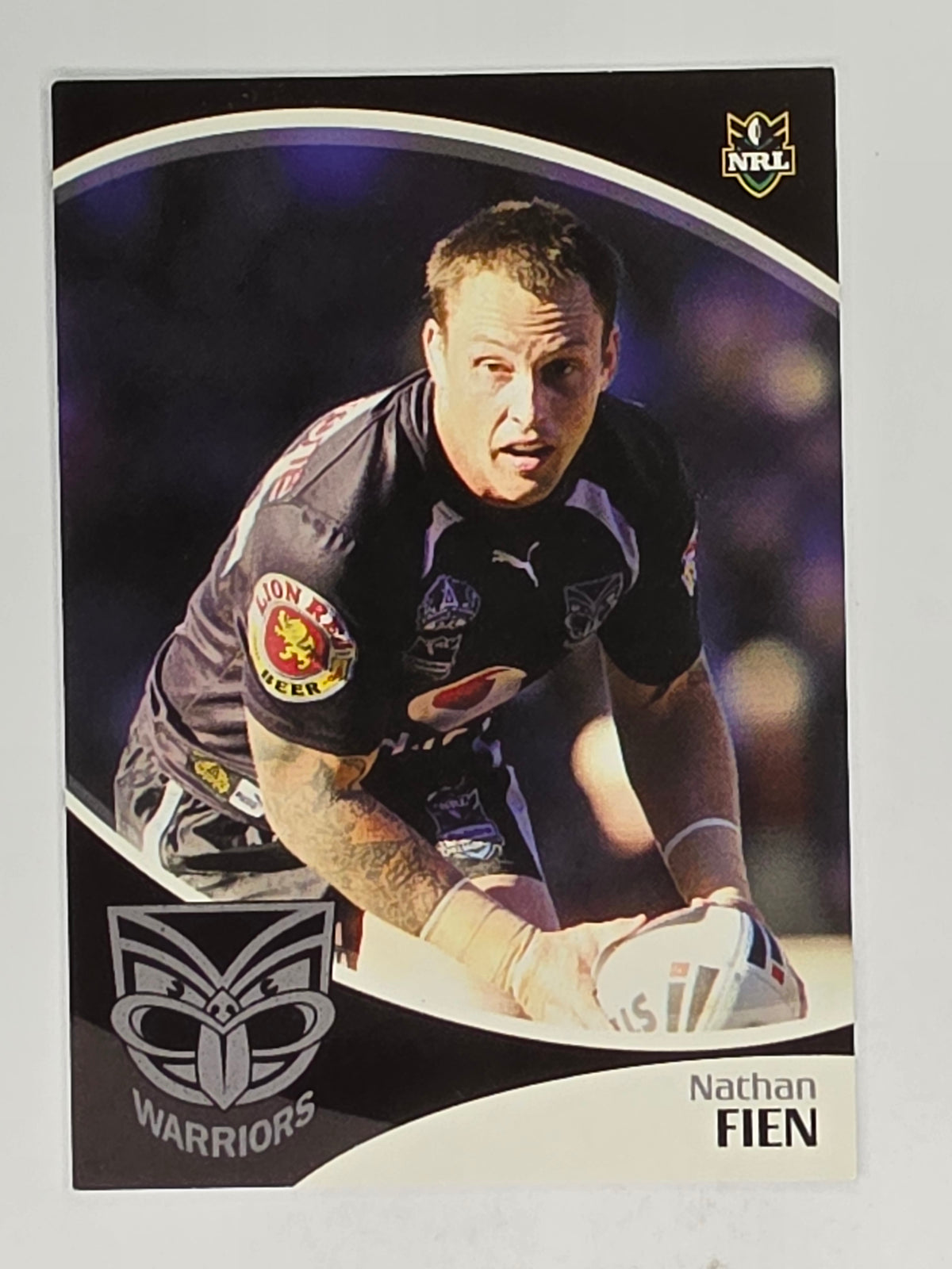 NRL 2009 Daily Telegraph | #170 | Nathan Fien | New Zealand Warriors
