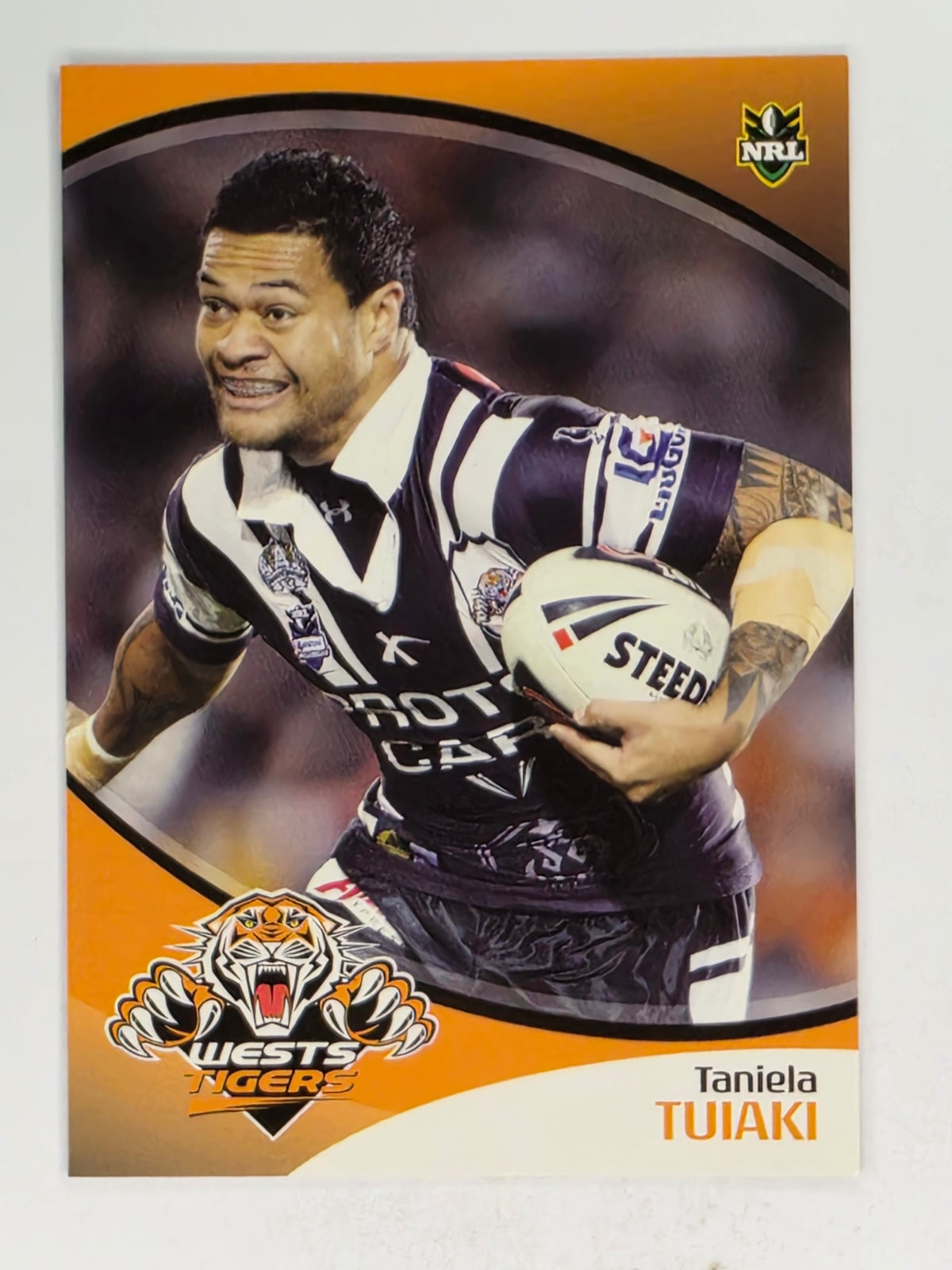 NRL 2009 Daily Telegraph | #192 | Taniela Tuiaki | Wests Tigers