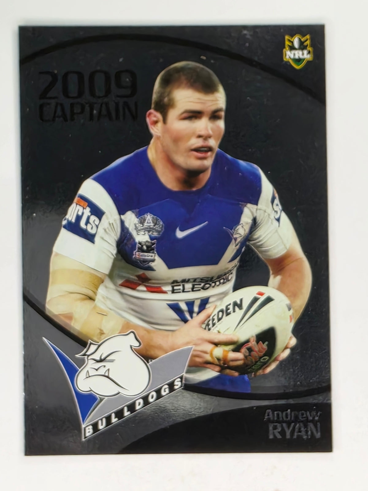 NRL 2009 Daily Telegraph | #195 | Andrew Ryan | Canterbury Bankstown Bulldogs