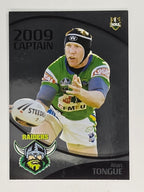 NRL 2009 Daily Telegraph | #196 | Alan Tongue | Canberra Raiders