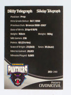NRL 2009 Daily Telegraph | #203 | Petero Civoniceva | Penrith Panthers