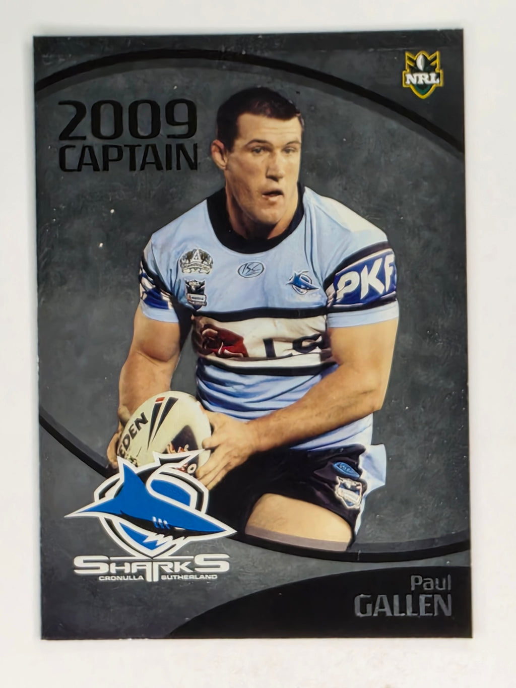 NRL 2009 Daily Telegraph | #204 | Paul Gallen | Cronulla Sutherland Sharks