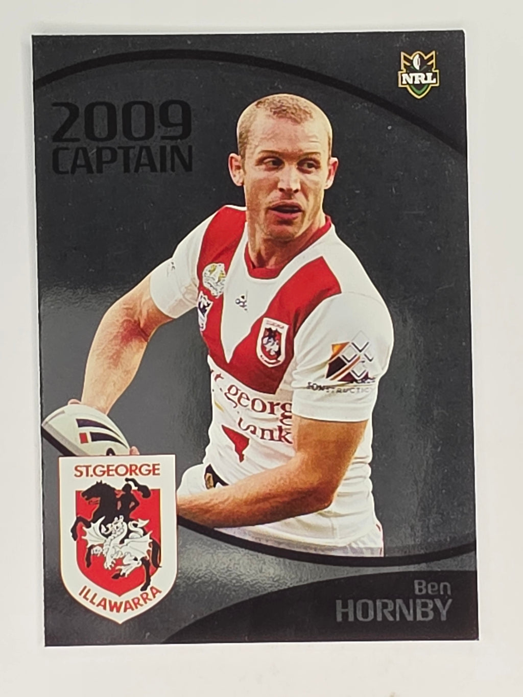 NRL 2009 Daily Telegraph | #206 | Ben Hornby | St George Illawarra Dragons