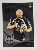 NRL 2009 Daily Telegraph | #208 | Steve Price | New Zealand Warriors