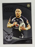 NRL 2009 Daily Telegraph | #208 | Steve Price | New Zealand Warriors