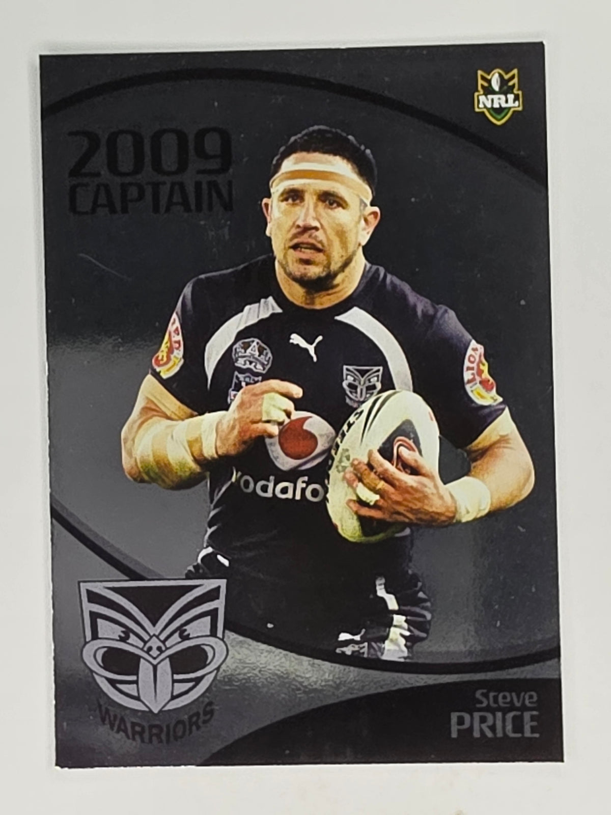 NRL 2009 Daily Telegraph | #208 | Steve Price | New Zealand Warriors