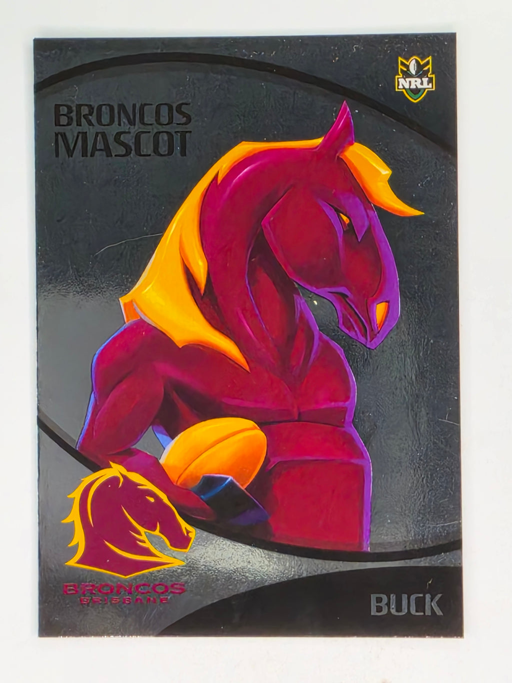 NRL 2009 Daily Telegraph | #212 | Team Mascot | Brisbane Broncos