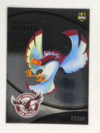 NRL 2009 Daily Telegraph | #217 | Team Mascot | Manly Warringah Sea Eagles