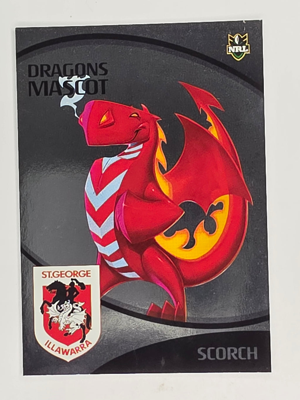 NRL 2009 Daily Telegraph | #224 | Team Mascot | St George Illawarra Dragons