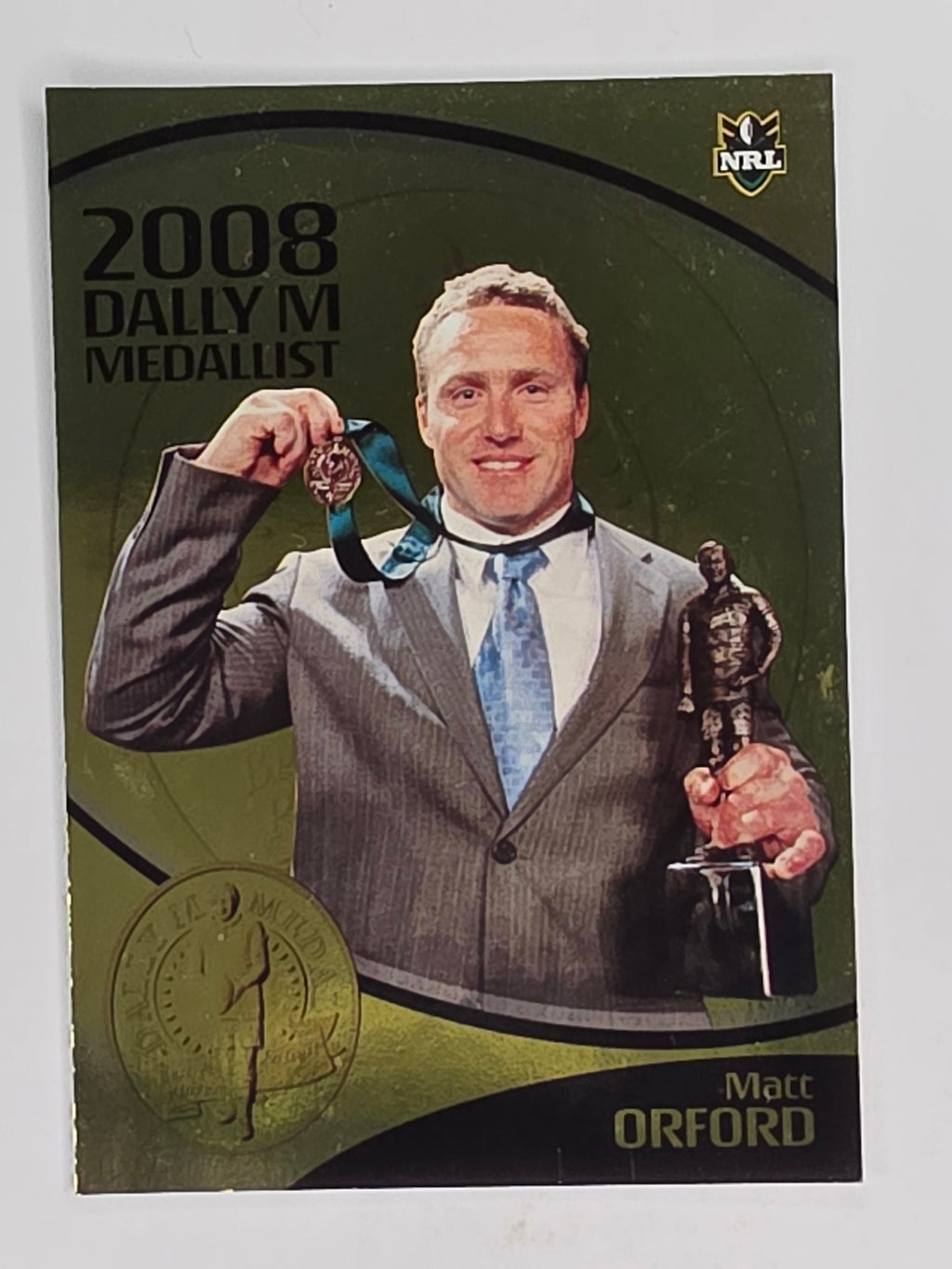 NRL 2009 Daily Telegraph | #240 | Matt Orford | Manly Warringah Sea Eagles