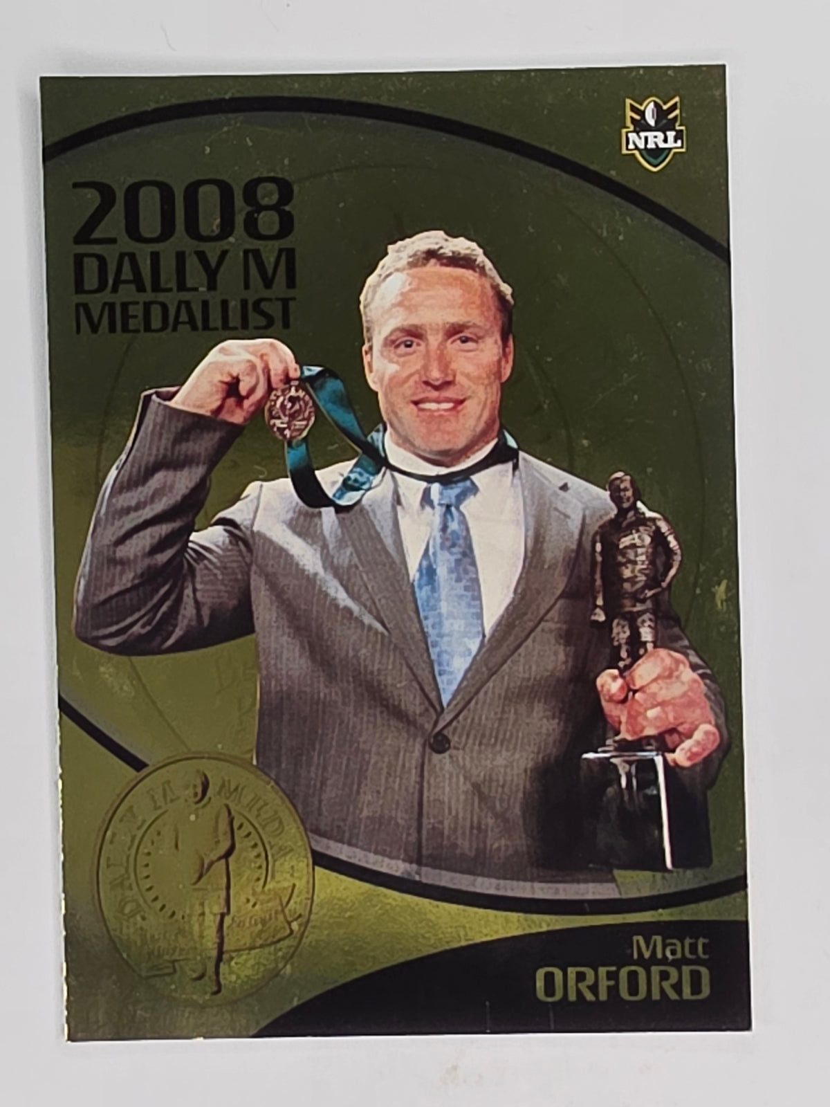 NRL 2009 Daily Telegraph | #240 | Matt Orford | Manly Warringah Sea Eagles