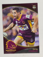 NRL 2009 Daily Telegraph | FOIL #008 | Corey Parker | Brisbane Broncos