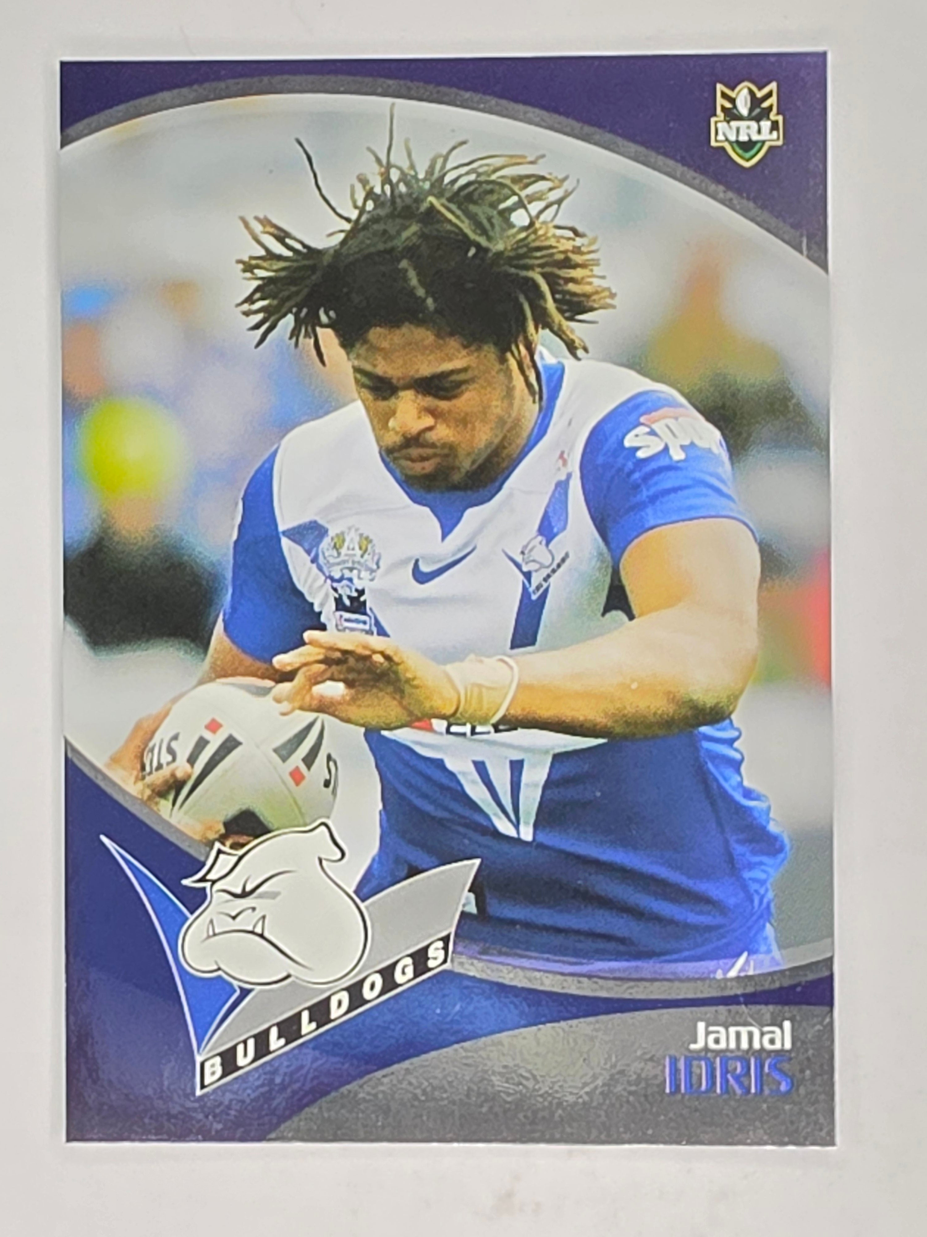 NRL 2009 Daily Telegraph | FOIL #018 | Jamal Idris | Canterbury Bankstown Bulldogs