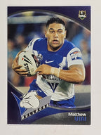 NRL 2009 Daily Telegraph | FOIL #024 | Matthew Utai | Canterbury Bankstown Bulldogs