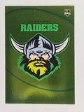 NRL 2009 Daily Telegraph | FOIL #025 | Logo | Canberra Raiders