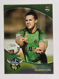 NRL 2009 Daily Telegraph | FOIL #028 | Bronson Harrison | Canberra Raiders