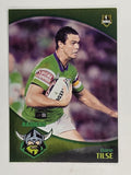 NRL 2009 Daily Telegraph | FOIL #036 | Dane Tilse | Canberra Raiders