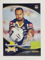 NRL 2009 Daily Telegraph | FOIL #042 | Antonio Kaufusi | North Queensland Cowboys