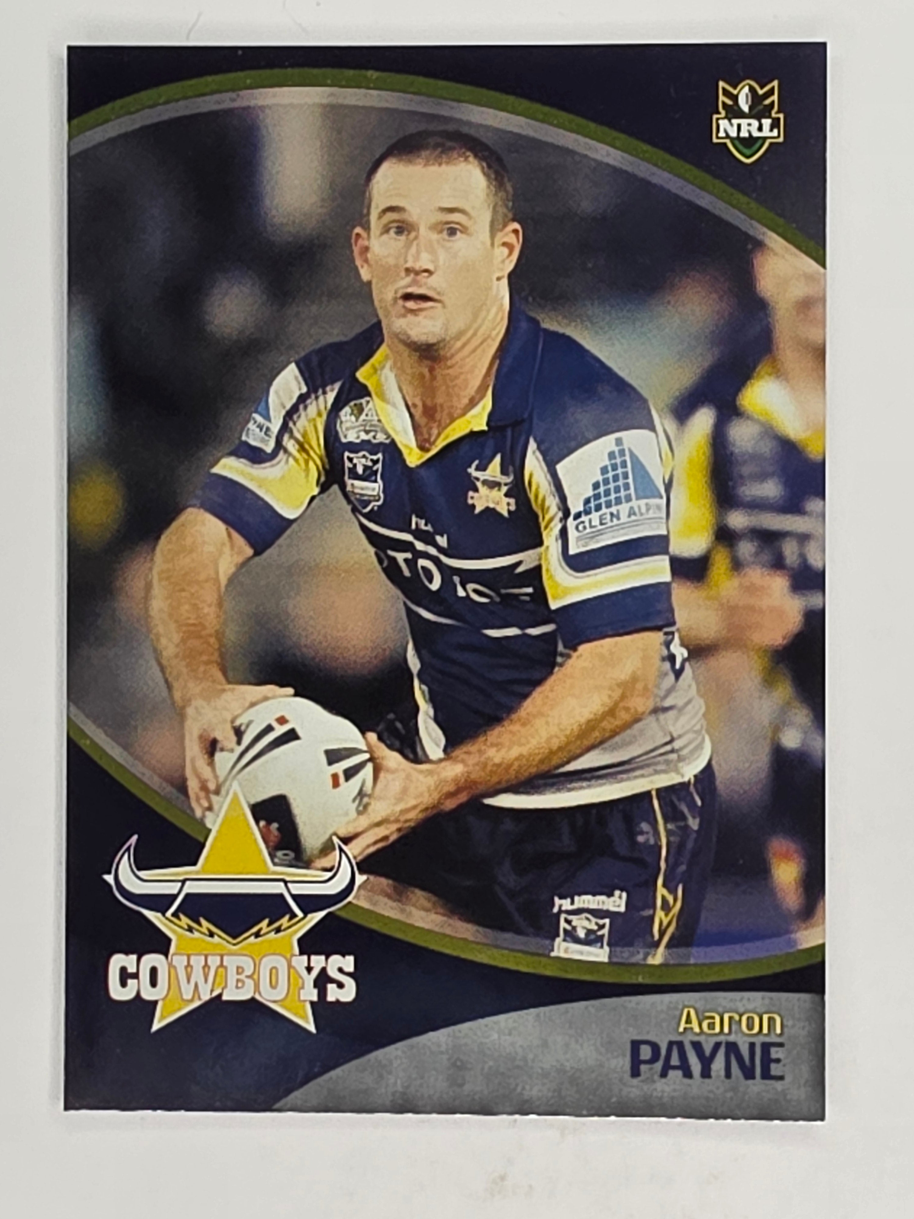 NRL 2009 Daily Telegraph | FOIL #045 | Aaron Payne | North Queensland Cowboys