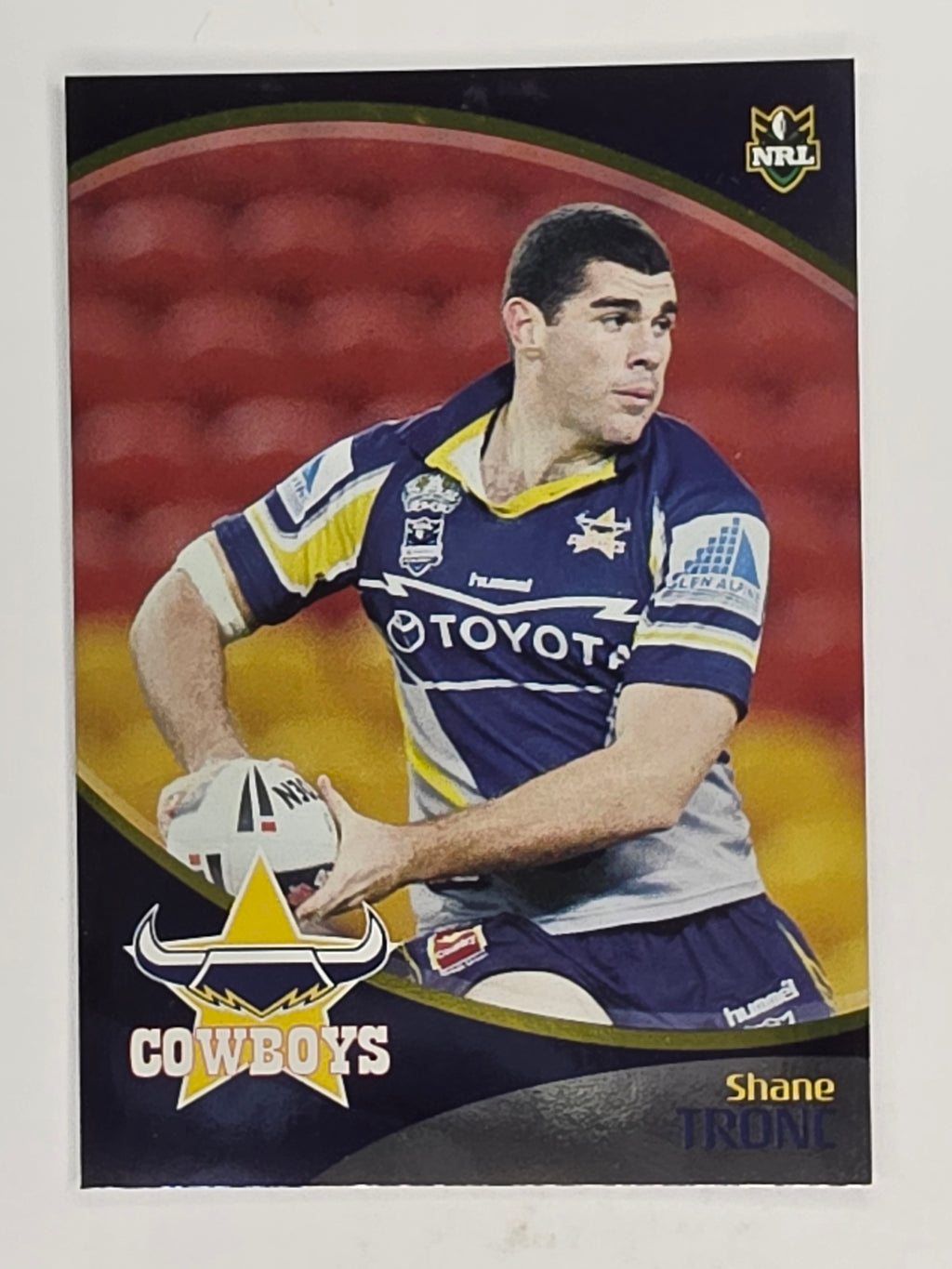 NRL 2009 Daily Telegraph | FOIL #047 | Shane Tronc | North Queensland Cowboys
