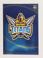 NRL 2009 Daily Telegraph | FOIL #049 | Logo | Gold Coast Titans