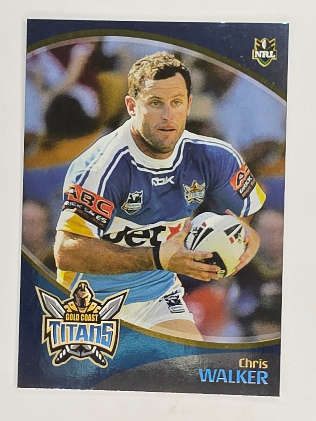 NRL 2009 Daily Telegraph | FOIL #059 | Chris Walker | Gold Coast Titans
