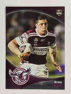 NRL 2009 Daily Telegraph | FOIL #065 | Brent Kite | Manly Warringah Sea Eagles