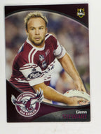 NRL 2009 Daily Telegraph | FOIL #070 | Glenn Stewart | Manly Warringah Sea Eagles