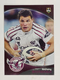 NRL 2009 Daily Telegraph | FOIL #071 | Anthony Watmough | Manly Warringah Sea Eagles
