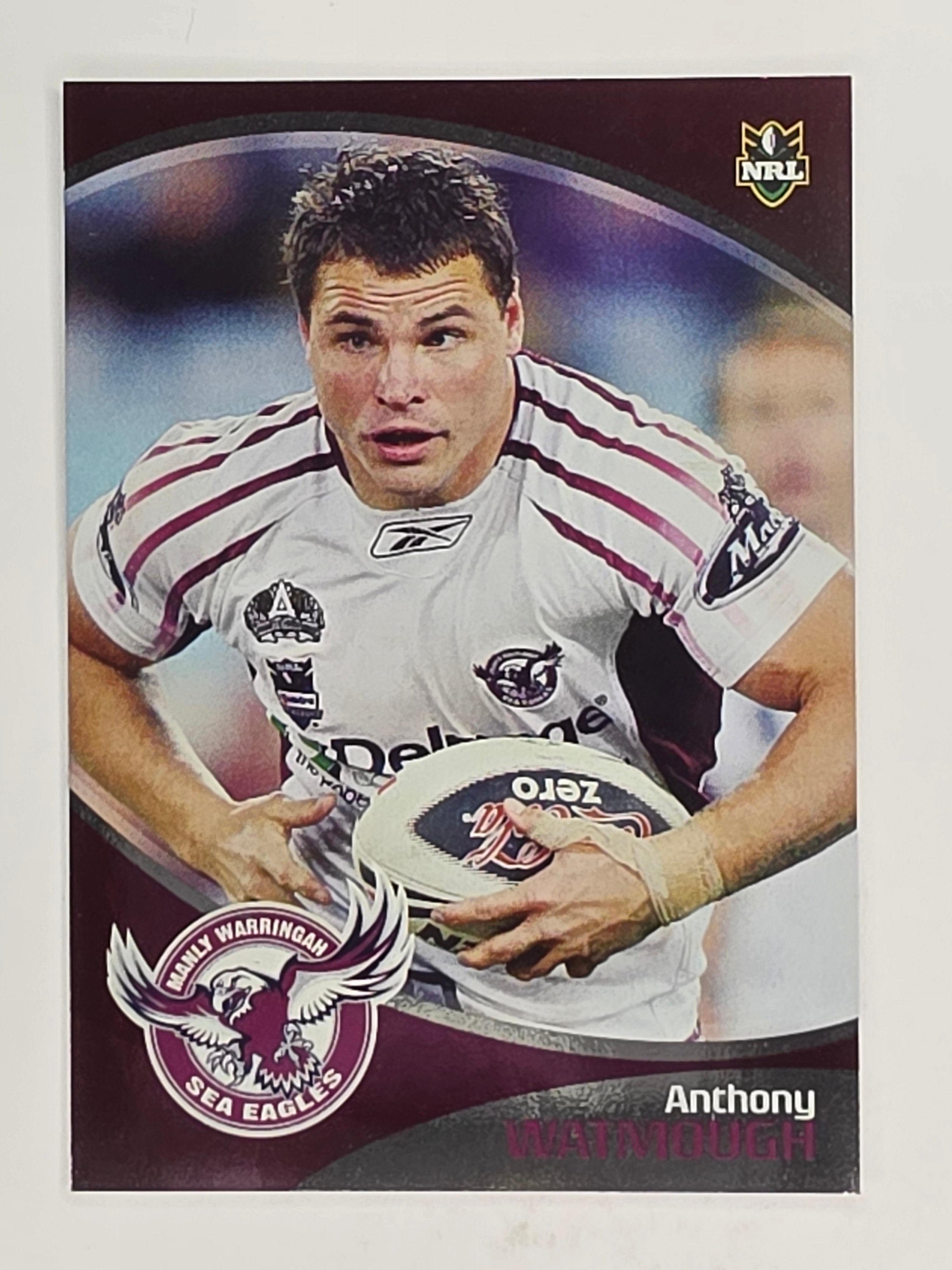 NRL 2009 Daily Telegraph | FOIL #071 | Anthony Watmough | Manly Warringah Sea Eagles