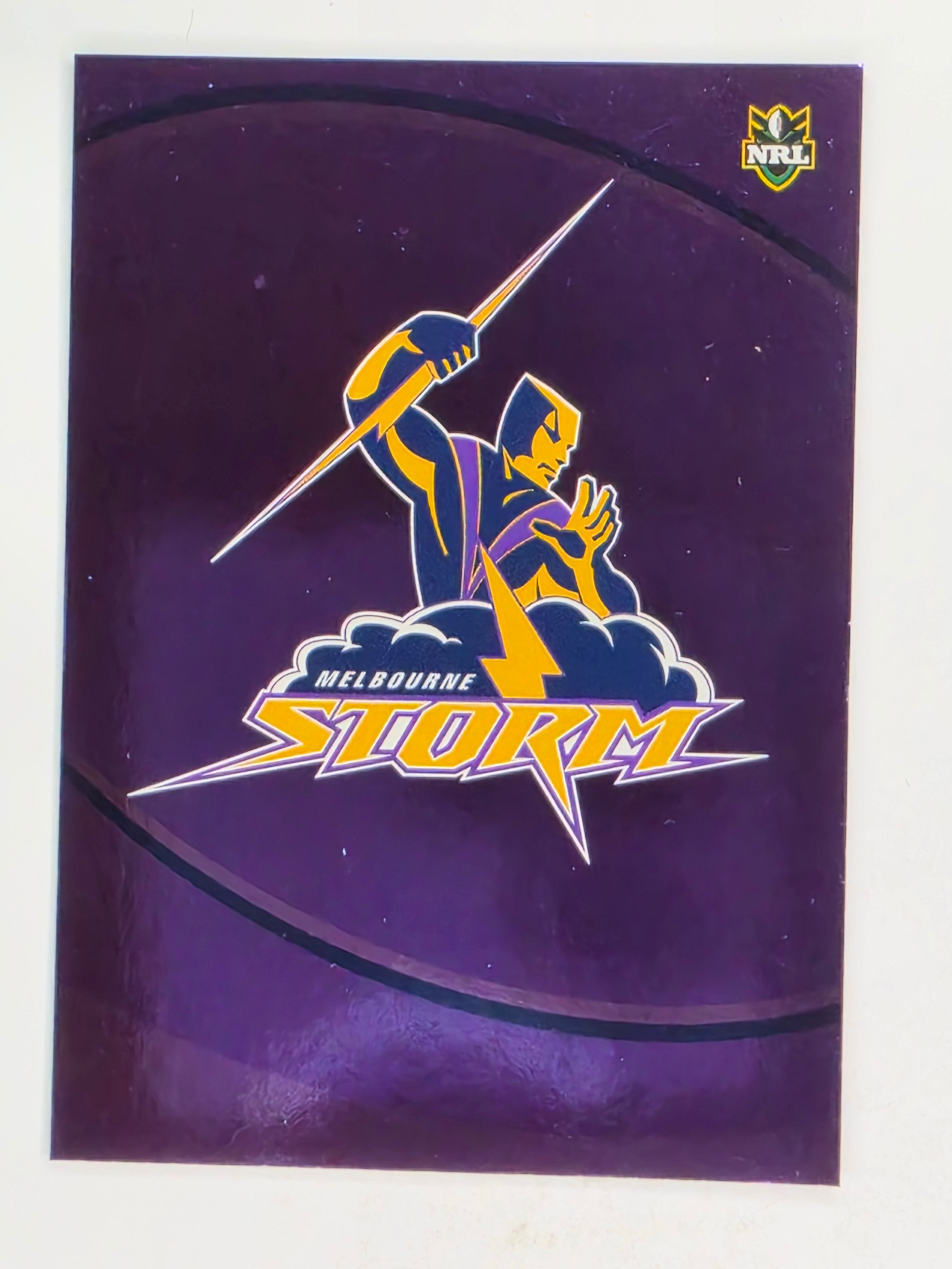 NRL 2009 Daily Telegraph | FOIL #073 | Logo | Melbourne Storm