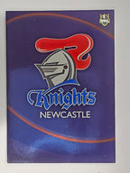 NRL 2009 Daily Telegraph | FOIL #085 | Logo | Newcastle Knights