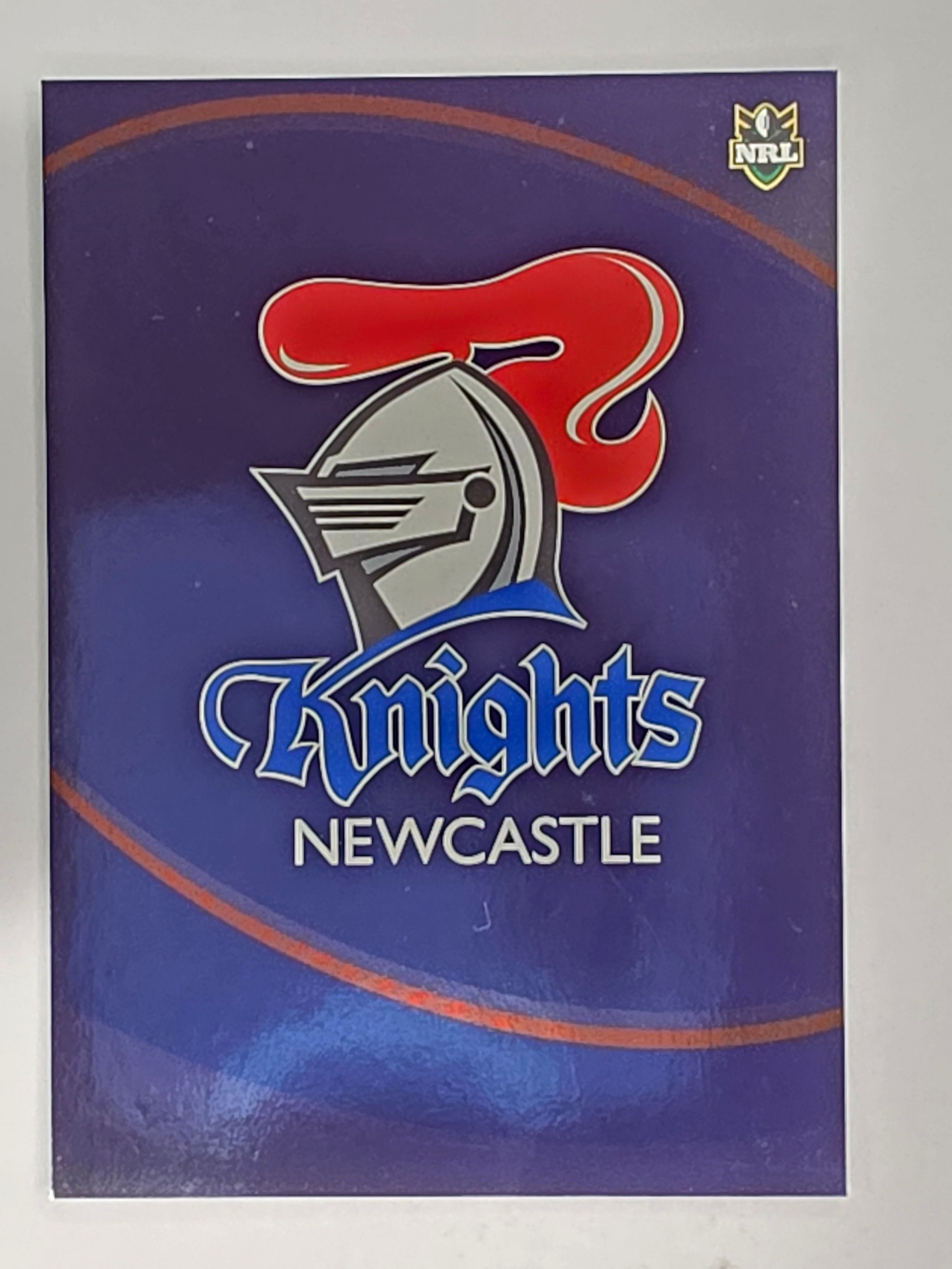 NRL 2009 Daily Telegraph | FOIL #085 | Logo | Newcastle Knights