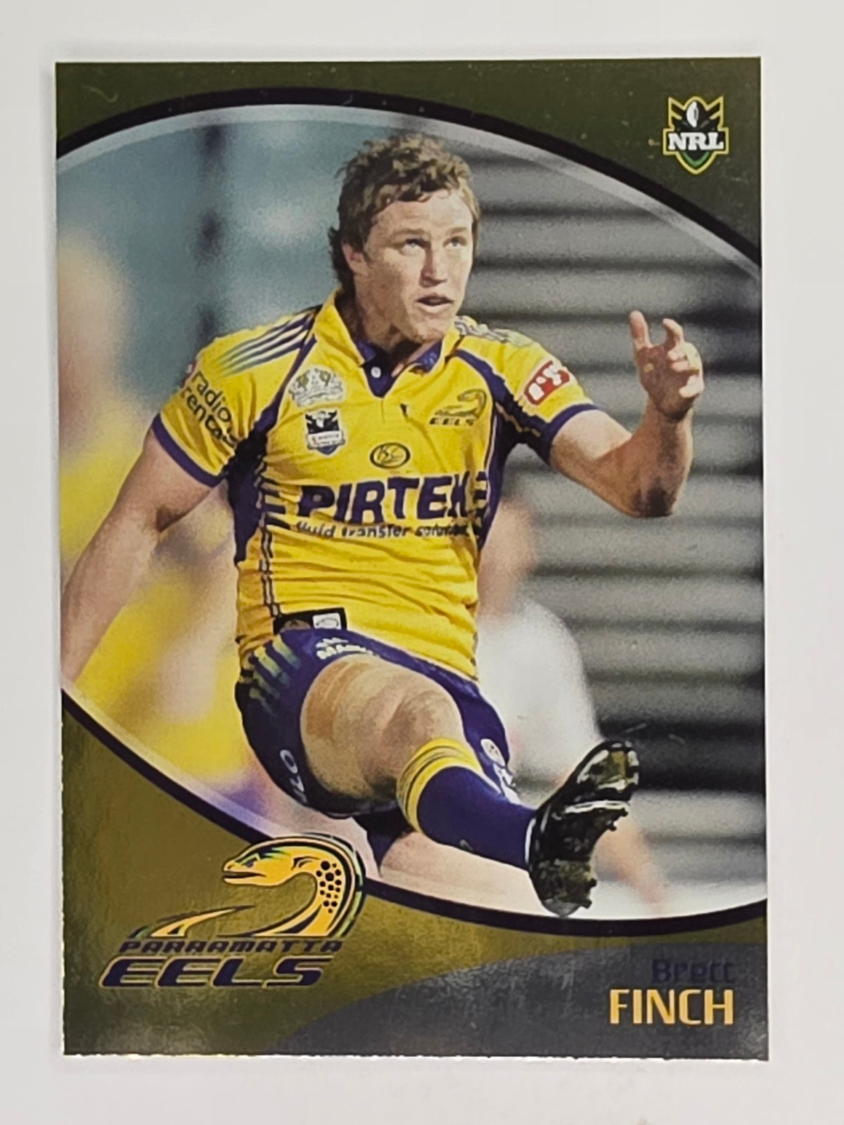 NRL 2009 Daily Telegraph | FOIL #099 | Brett Finch | Parramatta Eels