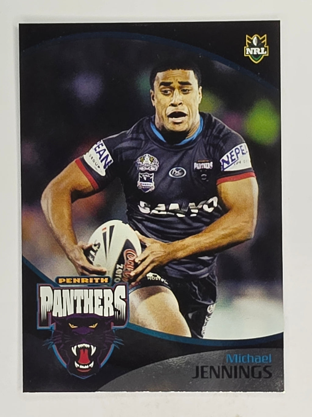 NRL 2009 Daily Telegraph | FOIL #115 | Michael Jennings | Penrith Panthers