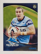 NRL 2009 Daily Telegraph | FOIL #123 | Luke Covell | Cronulla Sutherland Sharks