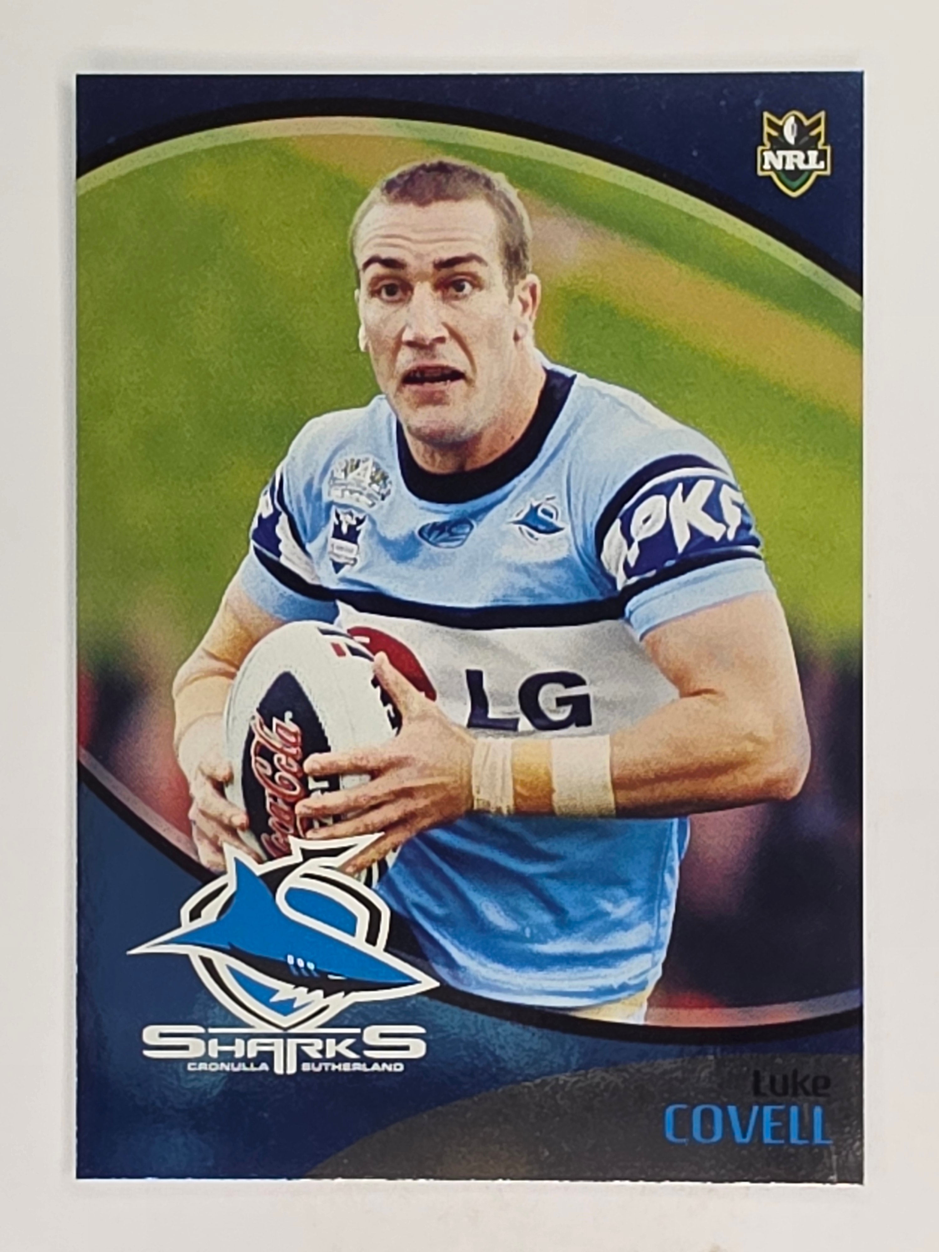 NRL 2009 Daily Telegraph | FOIL #123 | Luke Covell | Cronulla Sutherland Sharks
